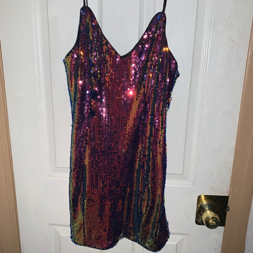 Mini Sequin Dress - Picture 2 of 2